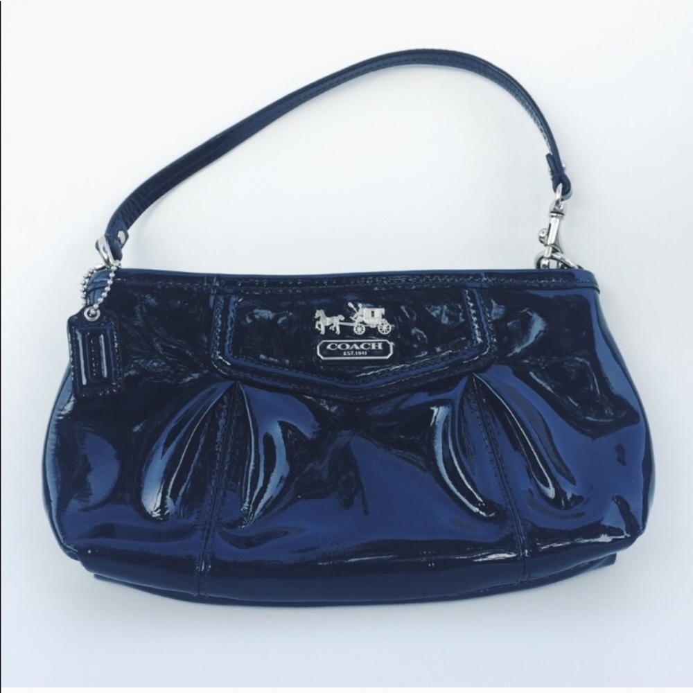 Coach patent Wristlet